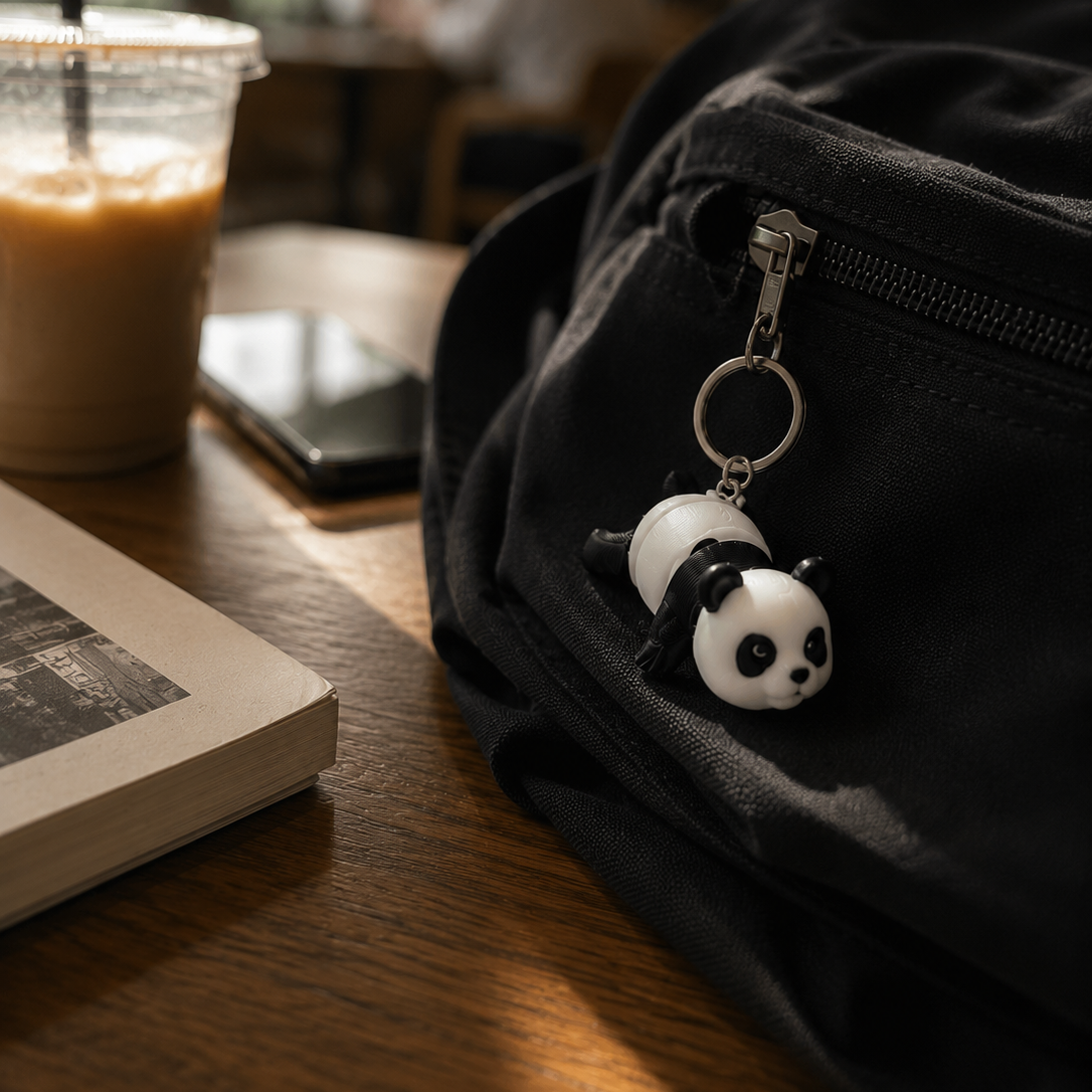 Panda Keychain