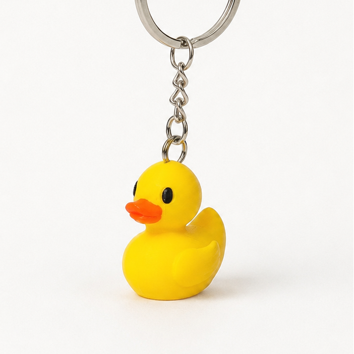 Baby Duck Keychain