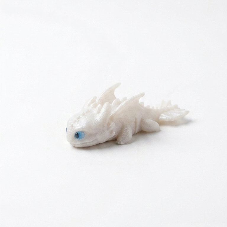 Light Fury Keychain