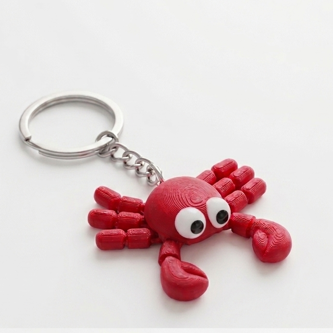 Crab Keychain