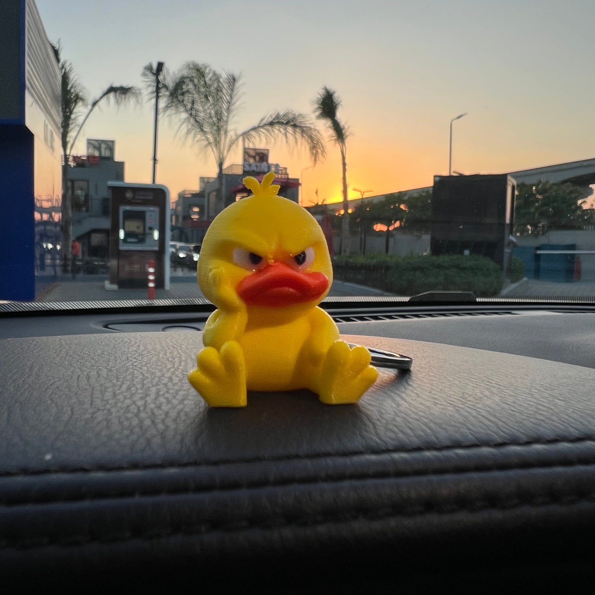 Yellow Angry Duck