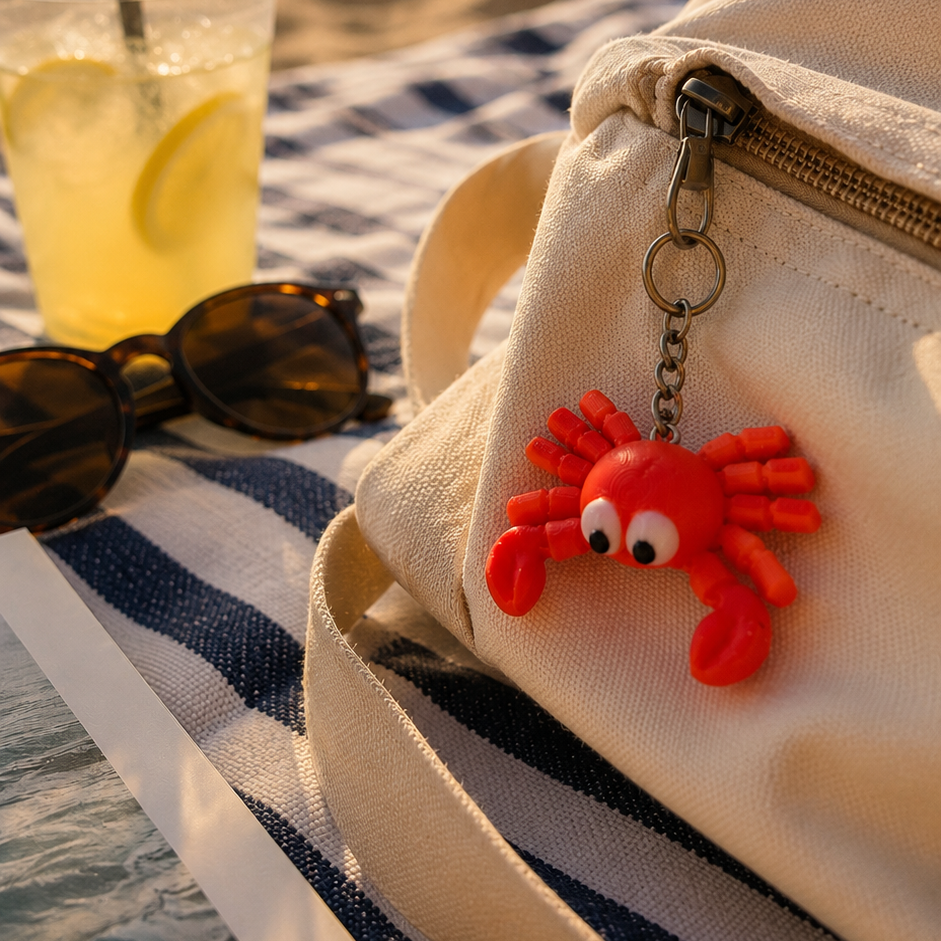 Crab Keychain